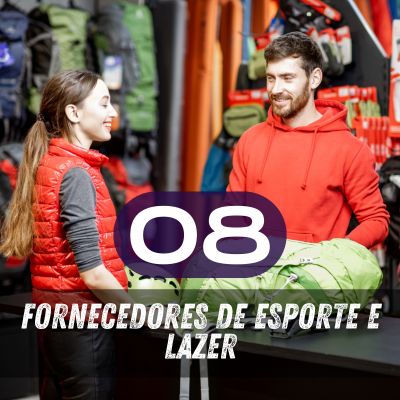 fornecedores de esporte e lazer
