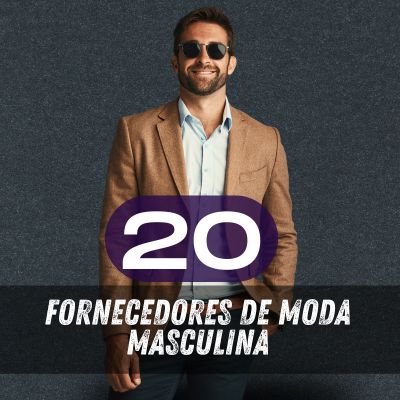 fornecedores de moda masculina